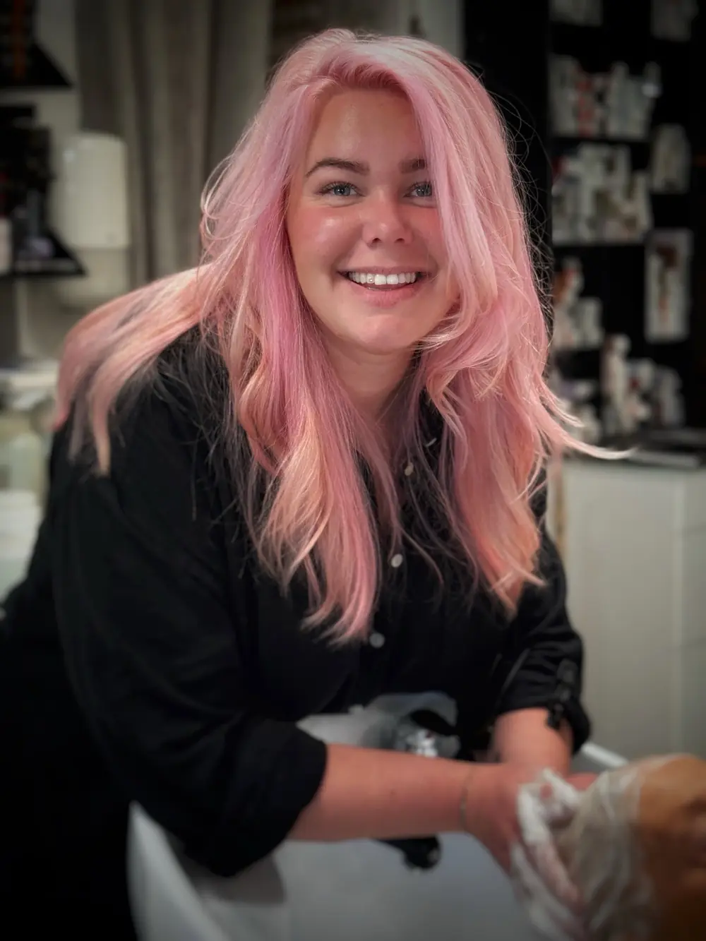Linnéa Schaffer Boström, salongsägare och frisörmästare på Hos Linnéa
